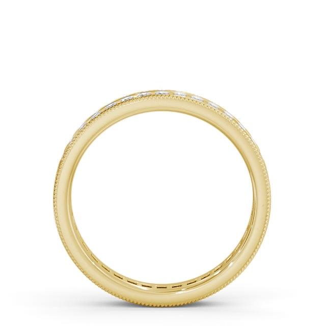 Full Eternity Ring, Round Cut, Milgrain Edge