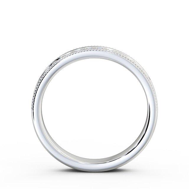 Half Eternity Ring, Round Cut With Migrain Edge