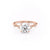 Round Cut Moissanite Vintage Design