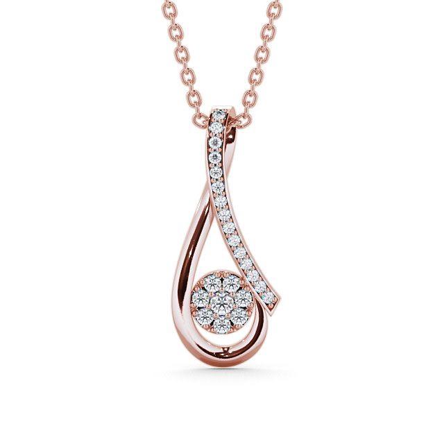 Drop Cluster Pendant 0.30ct