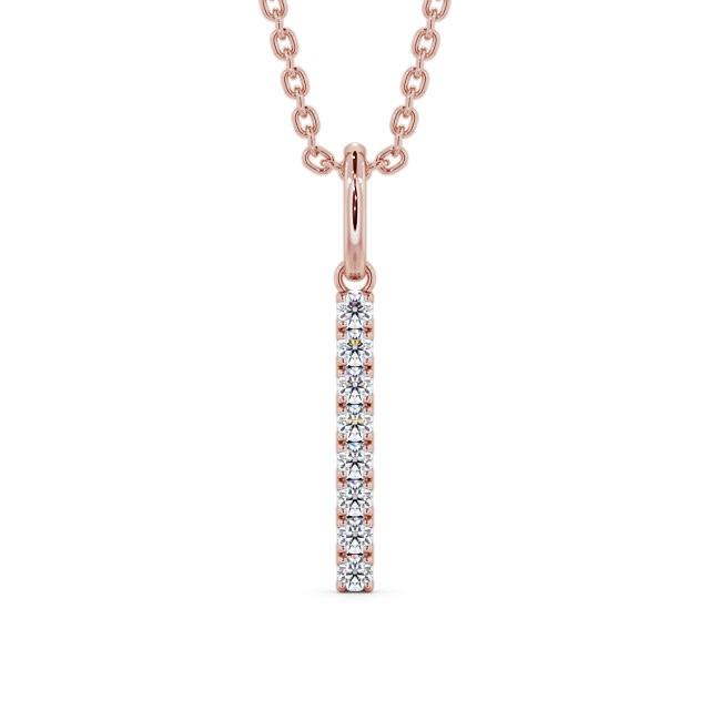 Drop Bar Pendant 0.20ct
