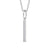 Drop Bar Pendant 0.20ct