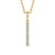 Drop Bar Pendant 0.20ct