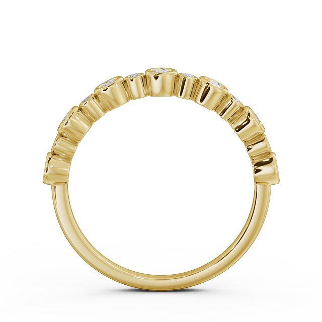 Half Eternity Ring, Round Cut Vintage Design