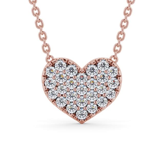 Heart Shaped Pendant 0.55ct