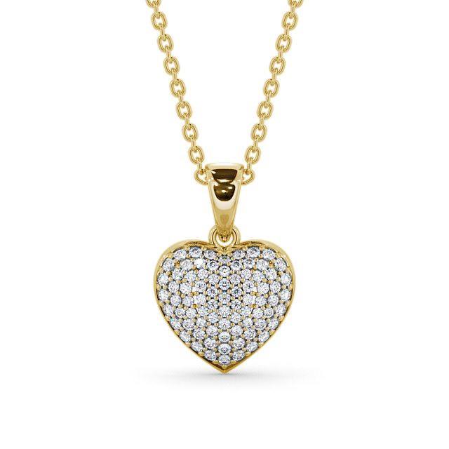 Heart Shaped Pendant 0.50ct