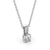 Round Cut Classic Solitaire Pendant