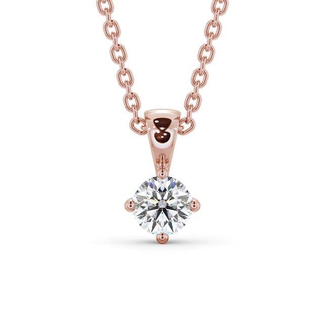 Copy of Round Cut Classic Solitaire Pendant