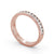 Classic Half Eternity Ring, Round Cut