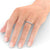 Classic Princess Cut Half Eternity Ring