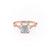 Cushion Cut Moissanite Vintage Design