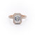 EMERALD CUT MOISSANITE FULL SET