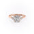 Elongated Cushion Cut Moissanite With Side Stones