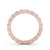 Full Eternity Ring, Round Cut Vintage Design