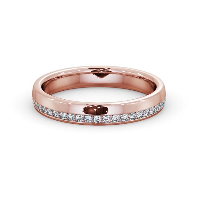 Full Eternity Ring, Offset Round Cut Stones