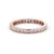 Full Eternity Ring, Round Cut Vintage Design