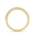 Half Eternity Ring, Round Cut Shaped Design