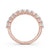 Half Eternity Ring, Round Cut Classic Design