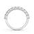 Half Eternity Ring, Round Cut Classic Design