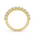 Half Eternity Ring, Round Cut Classic Design