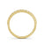 Half Eternity Ring, Round Cut Rub Over Setting