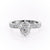 RADIANT CUT MOISSANITE STONE SET SHOULDERS WITH MILGRAIN EDGE