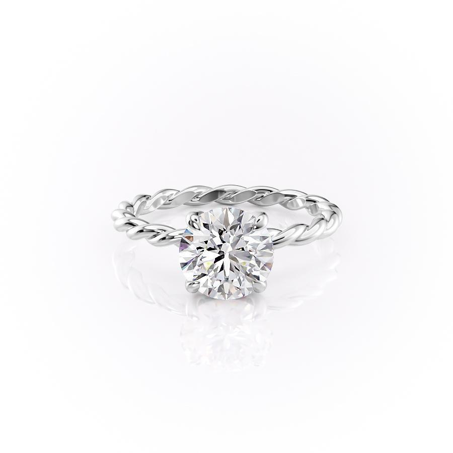 Twisted rope engagement ring shop