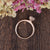 Oval Cut Moissanite Engagement Ring, Classic Design