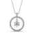 Circle Shaped Pendant 1.10ct