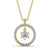 Circle Shaped Pendant 1.10ct