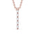 Drop Bar Pendant 0.20ct