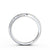 Half Eternity Ring, Round Cut Cross Over