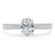 Oval Cut Moissanite Engagement Ring, Classic Style