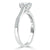 Oval Cut Moissanite Engagement Ring, Classic Style