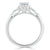 Oval Cut Moissanite Engagement Ring, Vintage Style