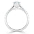 Marquise Cut Moissanite Engagement Ring, Classic Style