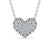 Heart Shaped Pendant 0.55ct