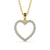 Heart Shaped Pendant 0.70ct