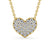 Heart Shaped Pendant 0.55ct