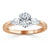 Oval Cut Moissanite 3 Stone Engagement Ring