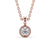 Round Cut Classic Solitaire Pendant