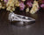 Round Cut Moissanite Engagement Ring, Vintage Halo Design