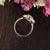Oval Cut Moissanite & Opal Engagement Ring, Edwardian Design