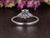 Pear Cut Moissanite Engagement Ring, Edwardian Design