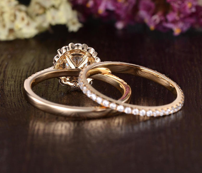 Bridal ring gold sales
